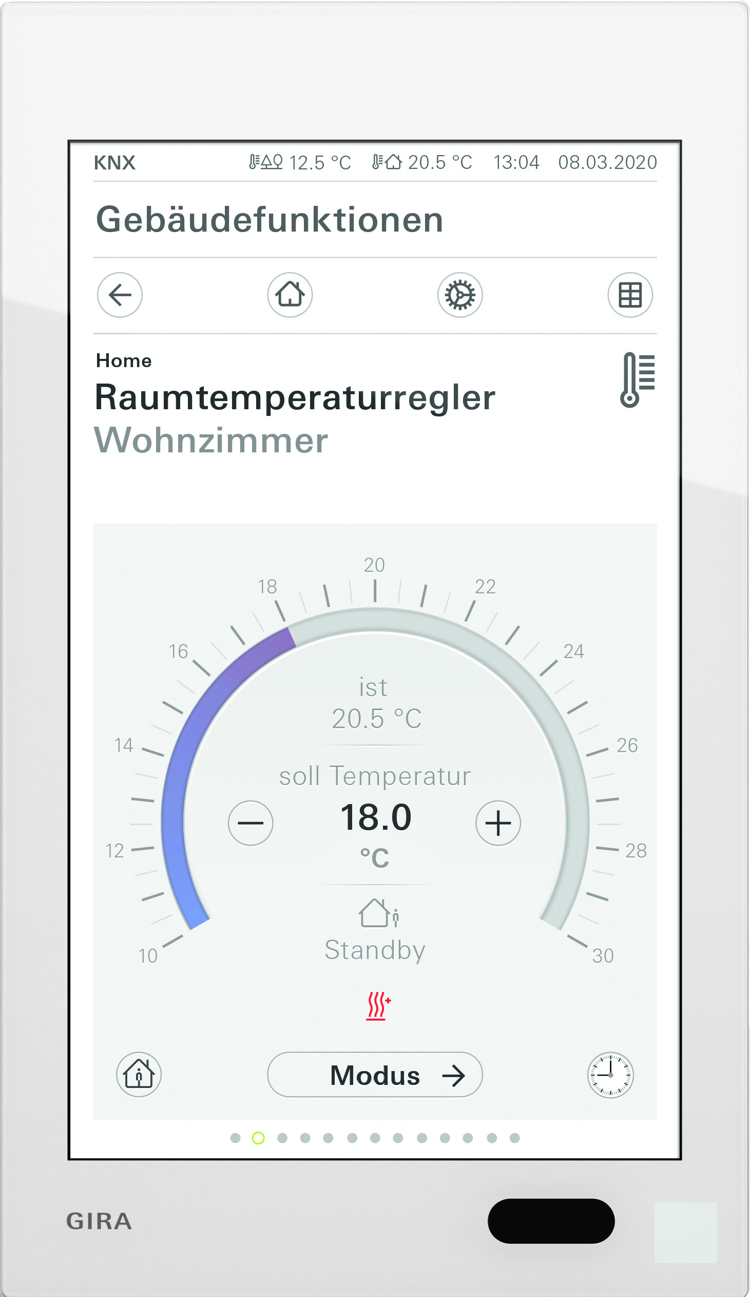 KNX-Visualisierung-visualizations-mobile-ansicht